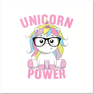 Unicorn Power Posters and Art